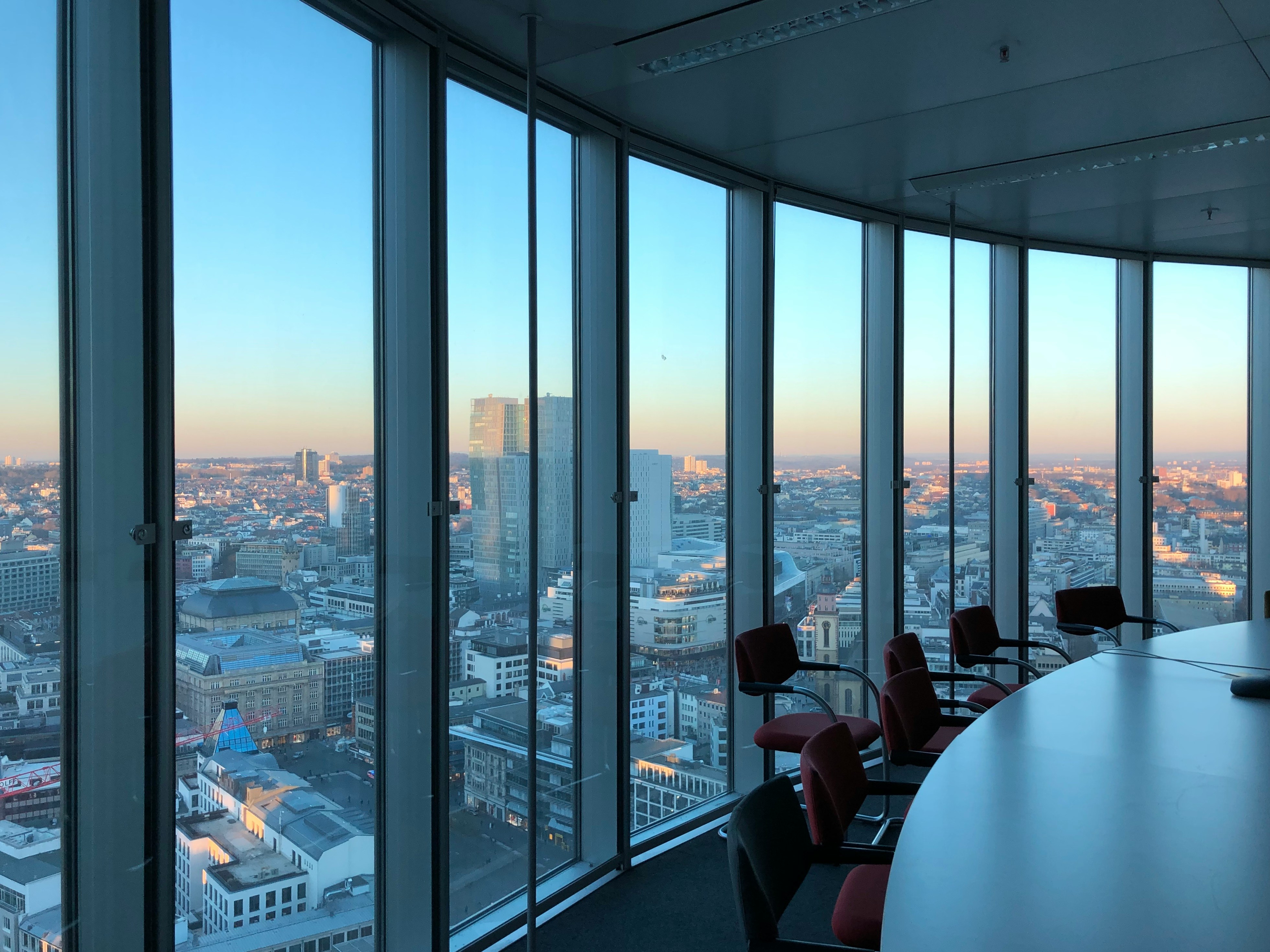 Modern collaborative workspace layout