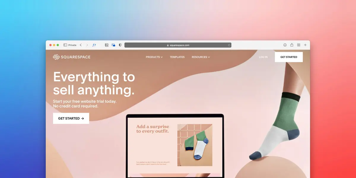 Landing Pages Mockup